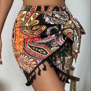 Multicolored skirt